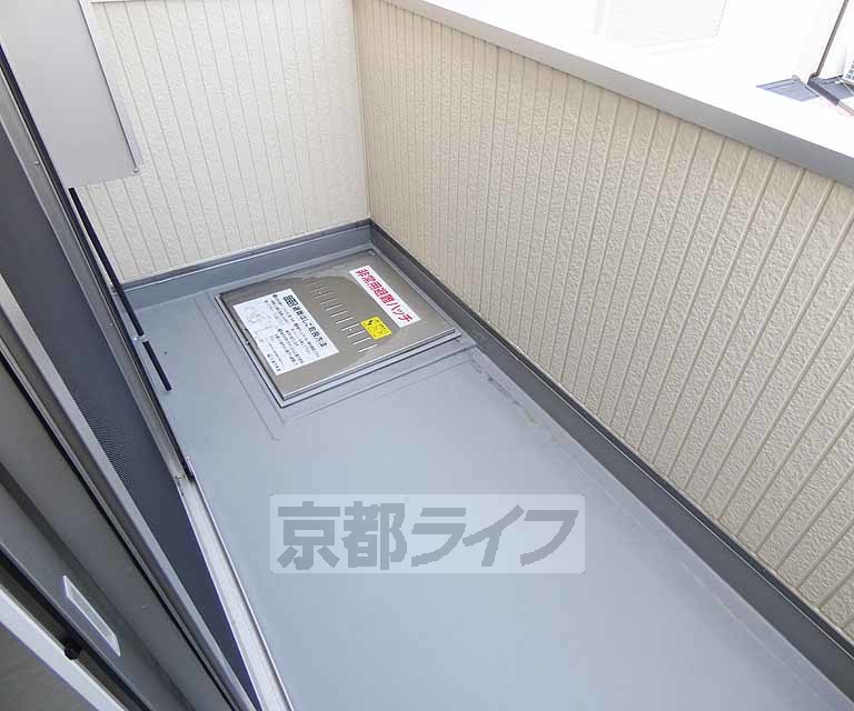 バルコニー　安全に配慮したバルコニになります。