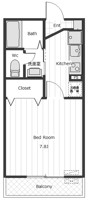 グランシャリオ桜台の間取り