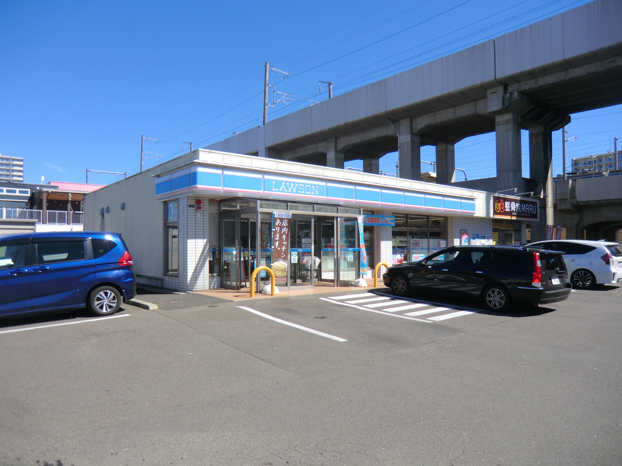コンビニ　ローソン仙台太子堂店（コンビニ）まで500m