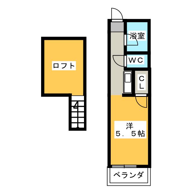 プラザサンタモニカの間取り