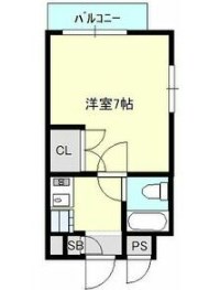 姫路市龍野町のマンションの間取り