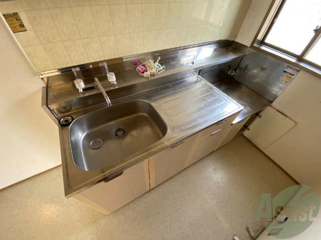 キッチン　キッチンです。思う存分、料理を楽しめます。