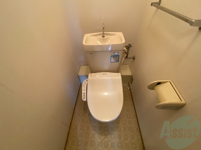 トイレ　トイレを撮影しました。清潔感にあふれています。