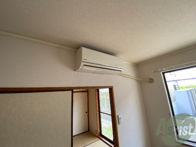 その他設備　エアコンです。暑い時も寒い時も温度調整はばっちりです。