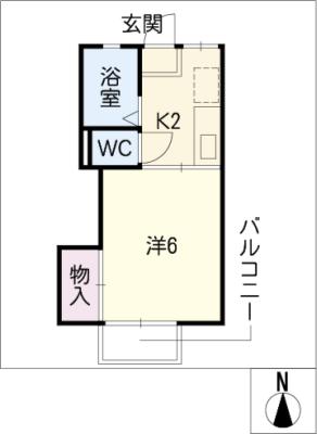 アーバン折立　南棟の間取り