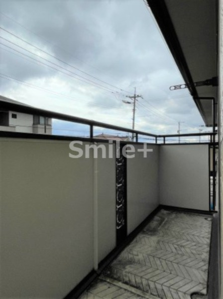 バルコニー　※ルームクリーニング前です。