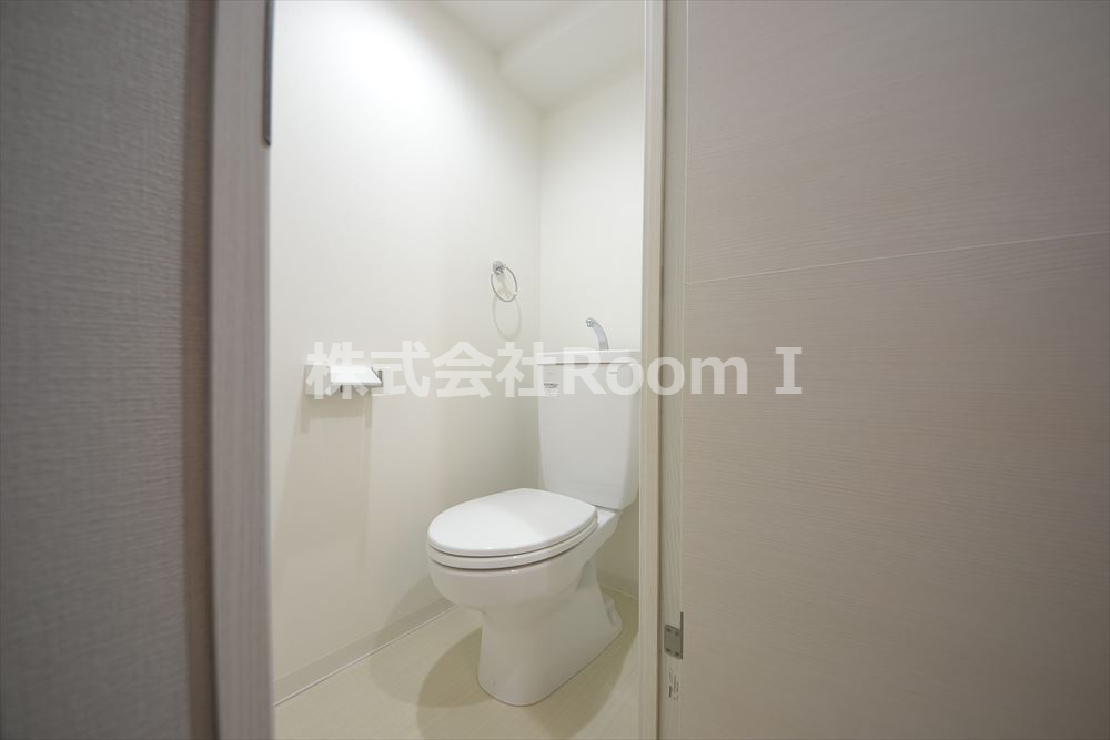 トイレ　ゆったりとした空間のトイレです
