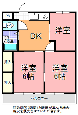 エクセル堀町の間取り