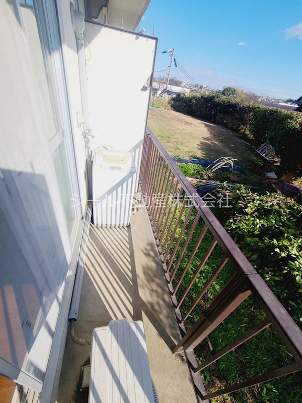 バルコニー　洗濯機付き◎