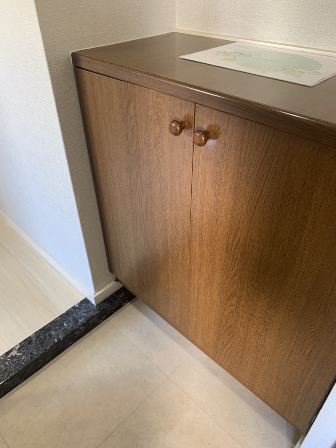 玄関　シューズボックス