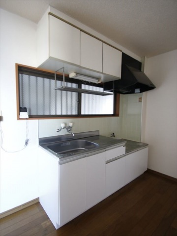 キッチン　ガスコンロ設置可