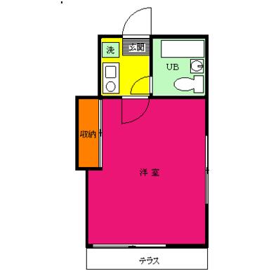 ハイツトミーの間取り