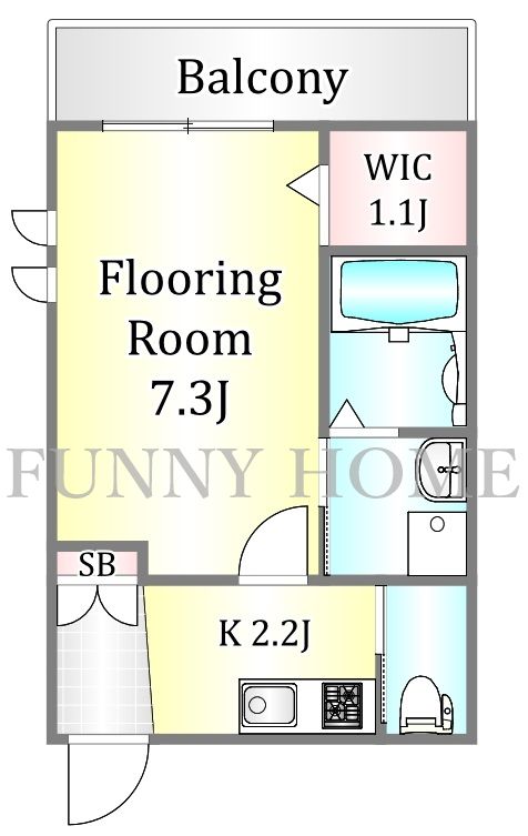 表参道K2の間取り