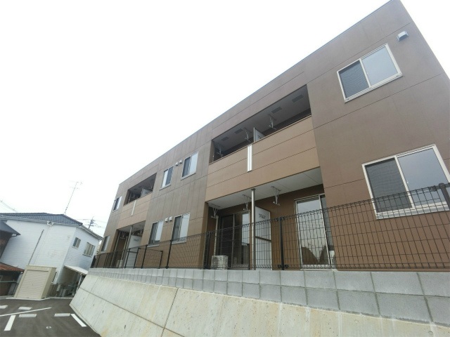 下関市栄町のアパートの建物外観