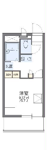 レオパレスＡＲＫＡＤＩＡの間取り