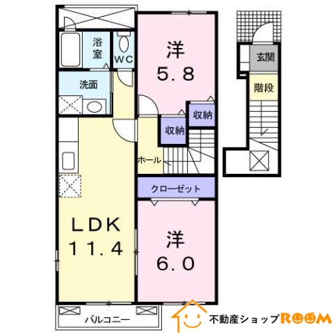 サン・カンナ・リリーIIの間取り