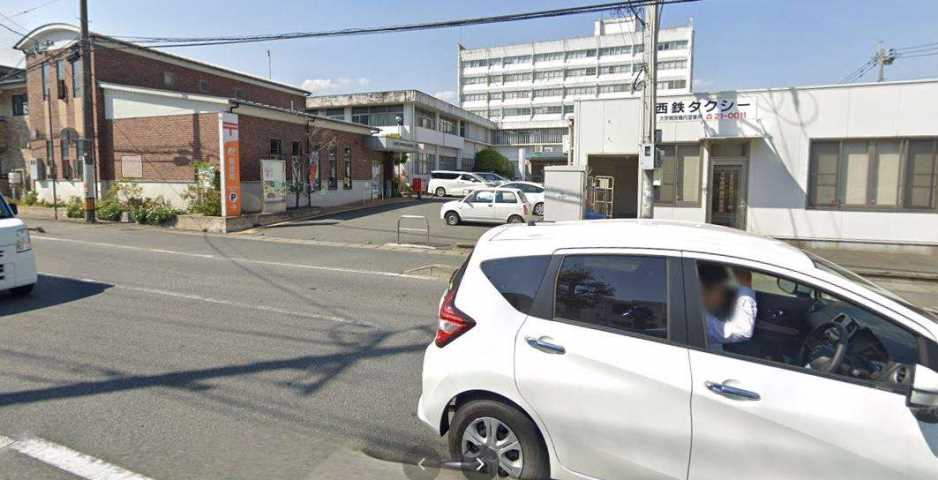 郵便局　久留米大学病院前郵便局（郵便局）まで4329m