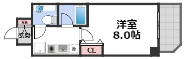 ロジェ今福鶴見の間取り