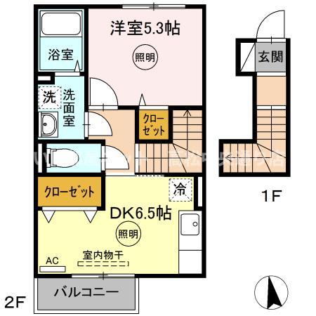 【エスペランサ 花ノ宮の間取り】