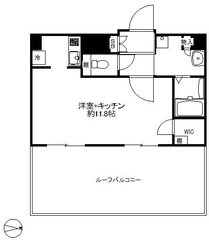 スワンズ京都大将軍の間取り