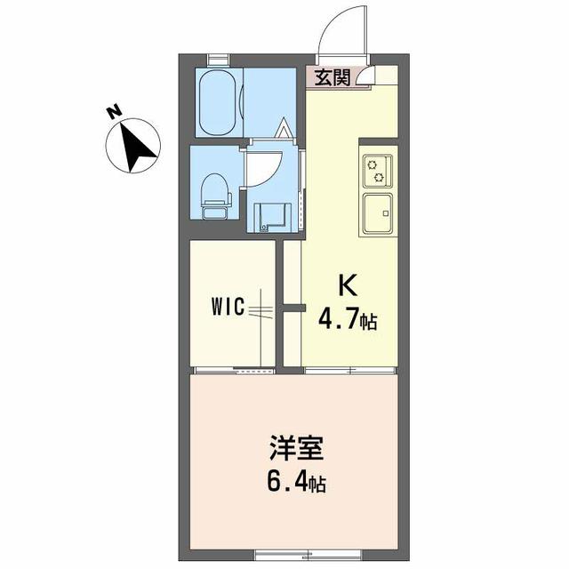 アブニール宮島口　Ｂ棟の間取り