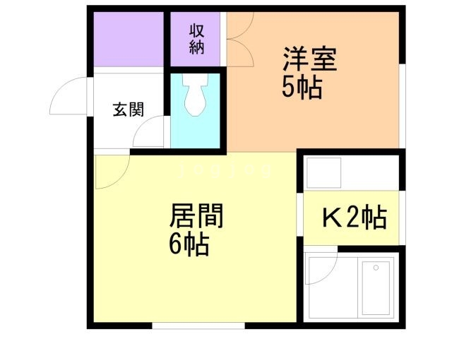 コートハウス愛宕Ａ棟の間取り