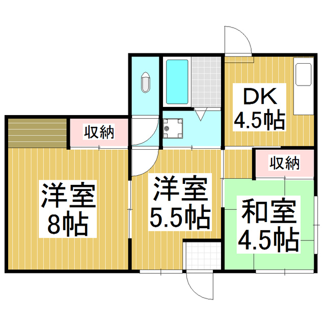 森下アパートの間取り