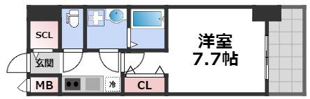 ベイサイドパークOSAKAサウスレジデンシスの間取り