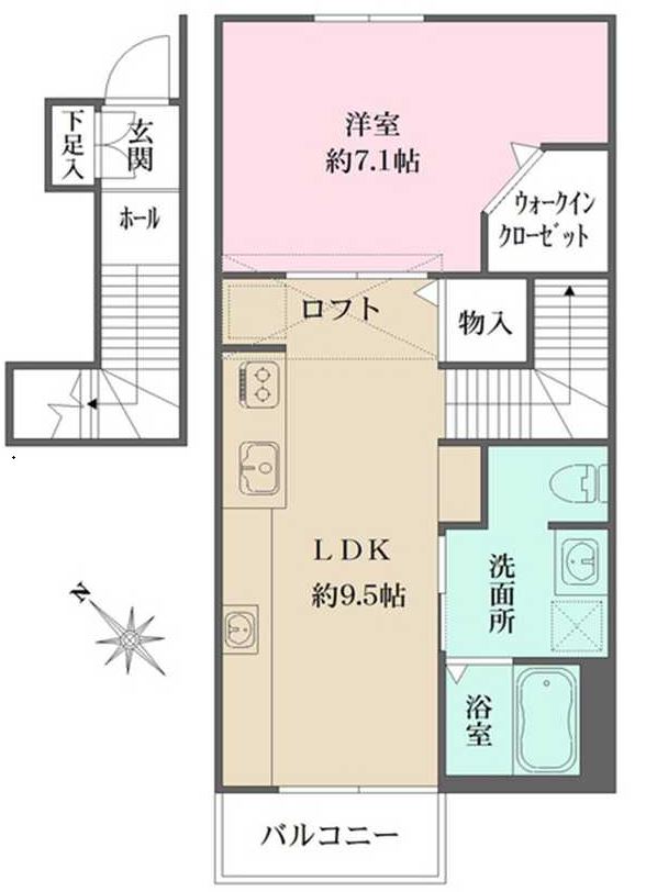 アスピレイションの間取り