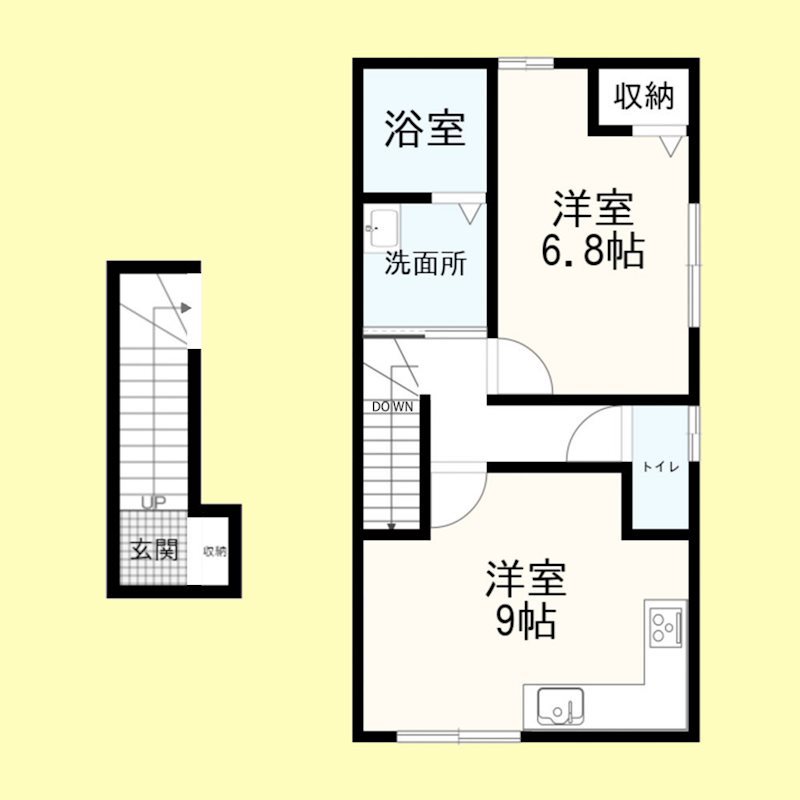 グリーンヒルズ丸山の間取り