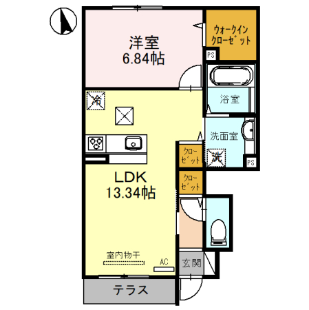 アルコバレーノの間取り