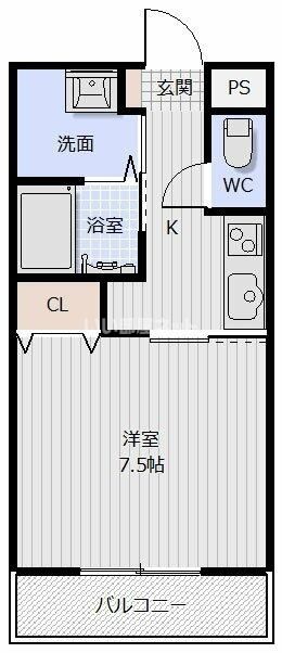 ピース・カーザの間取り