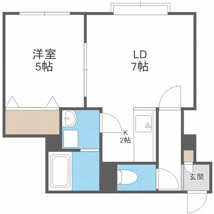 ＴＫ　ＣＬＡＳＳの間取り