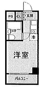 練馬区中村北のマンションの間取り