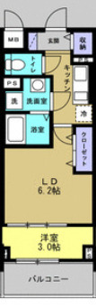 リアライズ鶴橋東IIの間取り