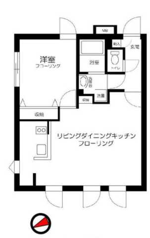 文京区本郷のマンションの間取り