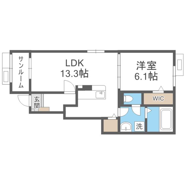 ル・シャルム南参道の間取り