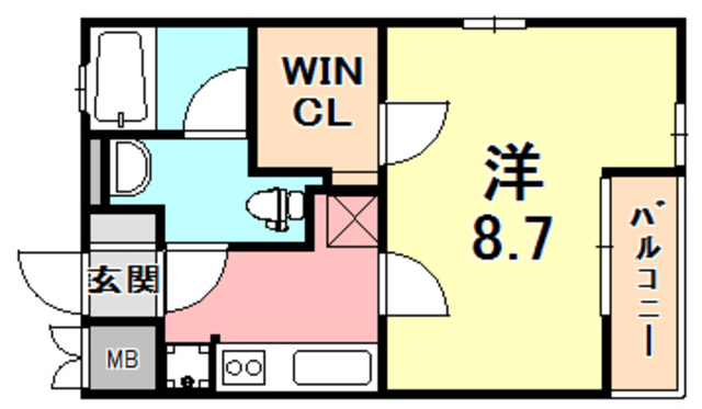 【プラーフ会下山の間取り】