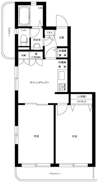 平塚ダイカンプラザII号館の間取り