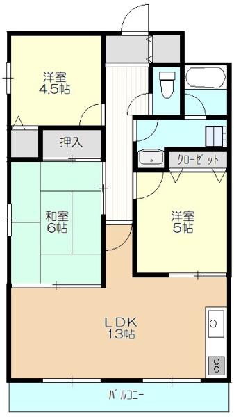 シャレード21の間取り