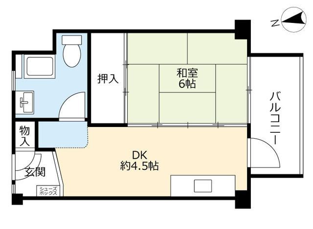 ＵＲ津島の間取り