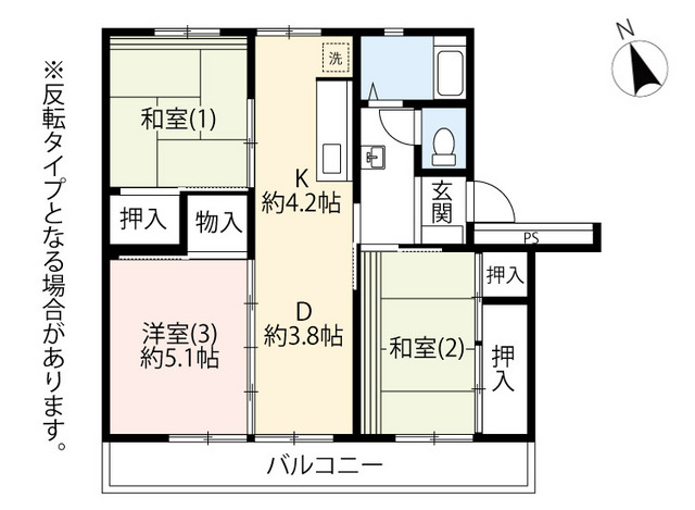 ＵＲ町田山崎の間取り