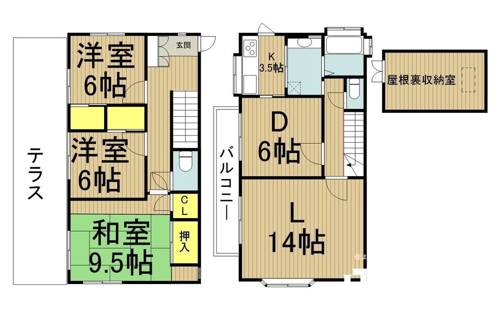 エーデルワイスの間取り