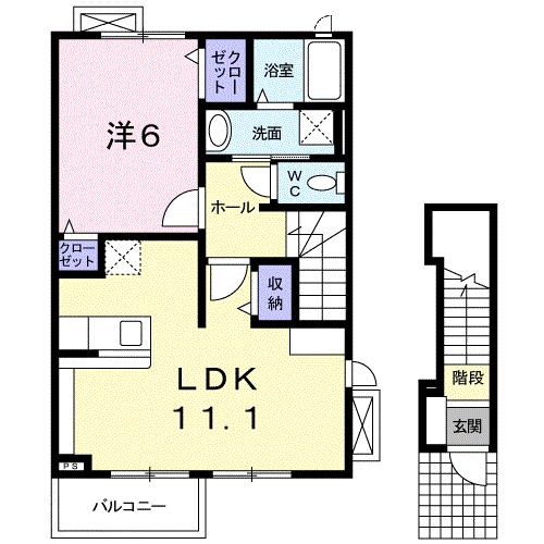 グレイス宰都IIの間取り