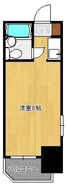 シンコー北九大前スカイマンションの間取り