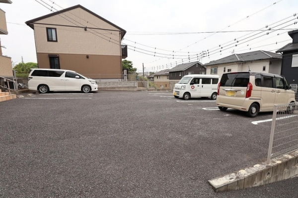 【サンモールの駐車場】