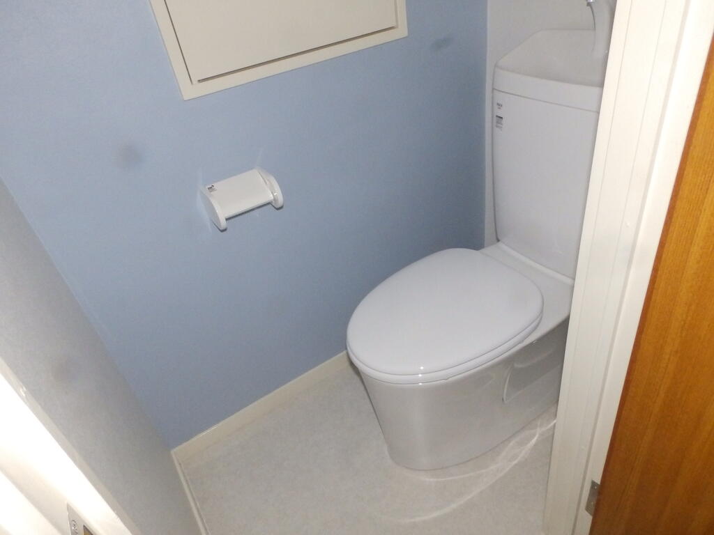 トイレ　新しくしました