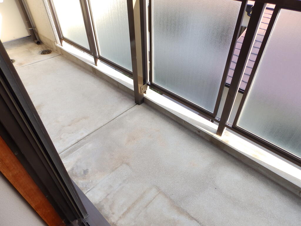 バルコニー　南向き