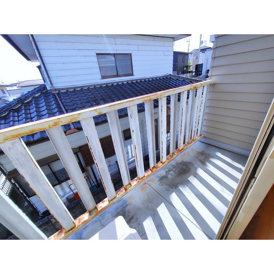 バルコニー　南向き