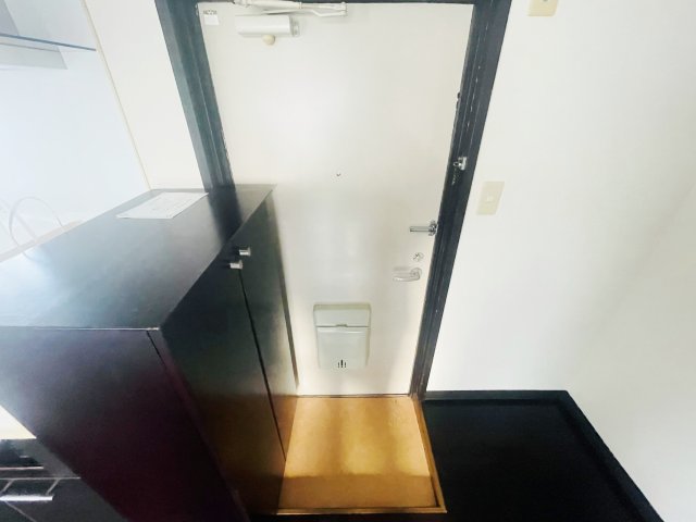 玄関　収納もある玄関です